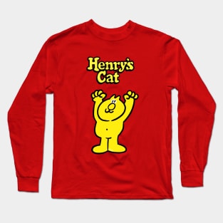 Henry's Cat - Arms up Long Sleeve T-Shirt